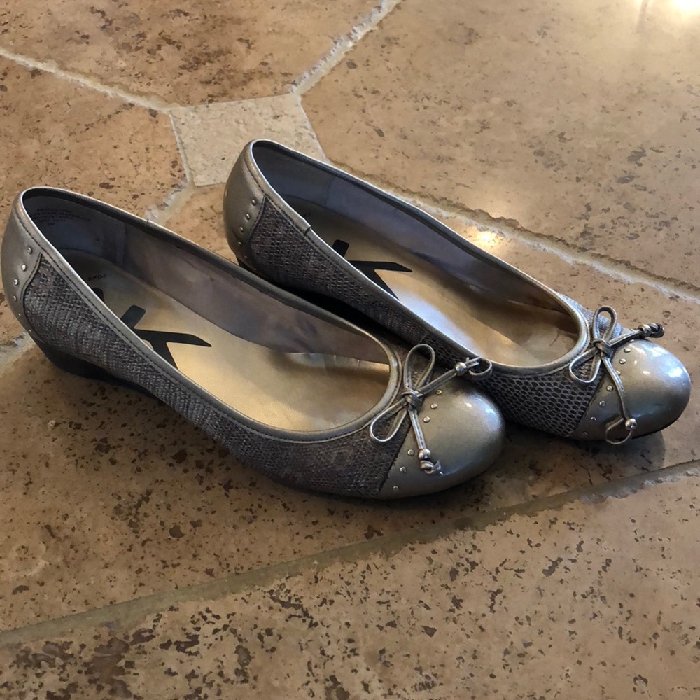 Anne Klein Sport wedged ballet flats